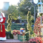 Epcot Festival of the Holidays with Pere Noel in France giving story.