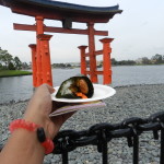 Japan Pavilion at Epcot with sacred red gate. #DisneyTips #Epcot #Japan