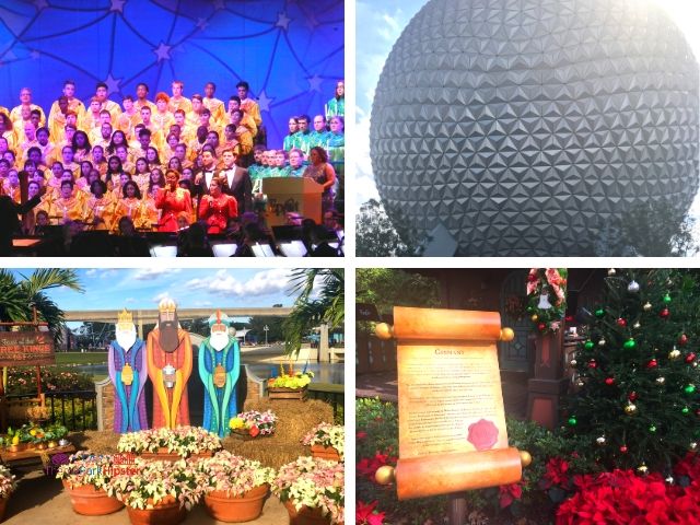 Disney Epcot Christmas Processional 2022 2022 Epcot Candlelight Processional Full Guide (Narrators, Tips, & Details)  - Themeparkhipster