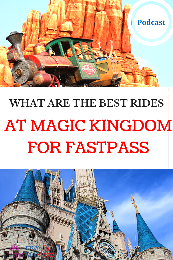 rides to fastpass at magic kingdom in disney world
