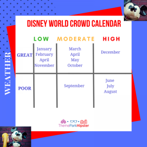 Disney Crowd Calendar Themeparkhipster