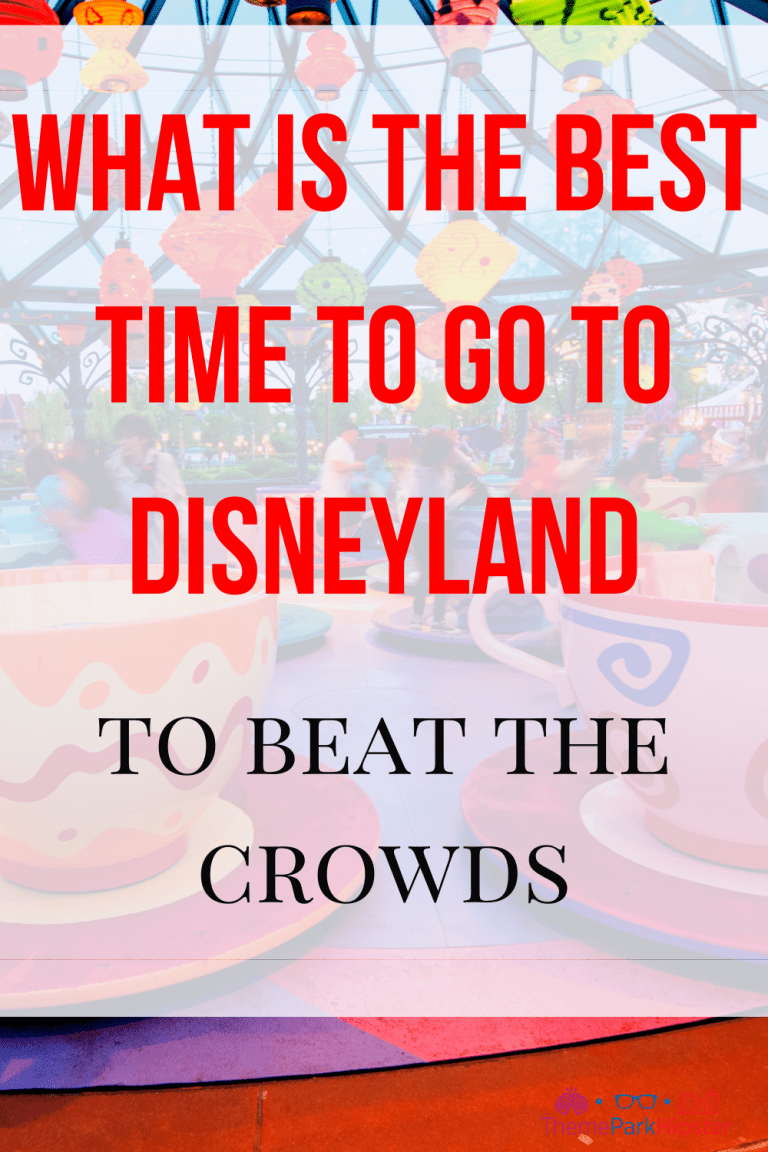 2024 BEST Days to Go to Disneyland (Full Crowd Calendar Guide