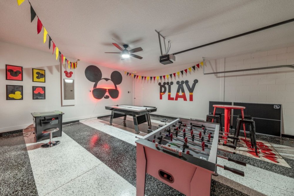 Disney and Star Wars Themed Villa at Encore with Mickey Mouse Game Room. Themed Vacation Rentals Near Disney. Keep reading to learn about Themed Vacation Rentals Near Disney World.