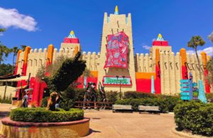 Busch Gardens Tampa Bay entrance to pantopia auditorium