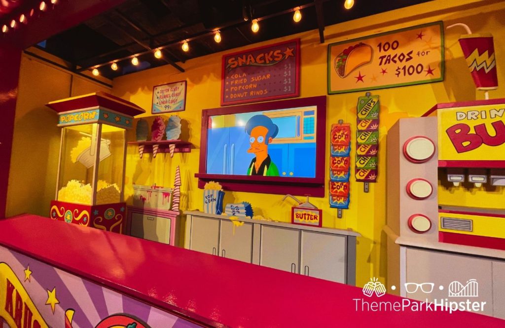 The Simpsons Ride in Springfield at Universal Studios Hollywood. Keep reading to get all the Universal Studios Hollywood Height Requirements and Restrictions for your trip.