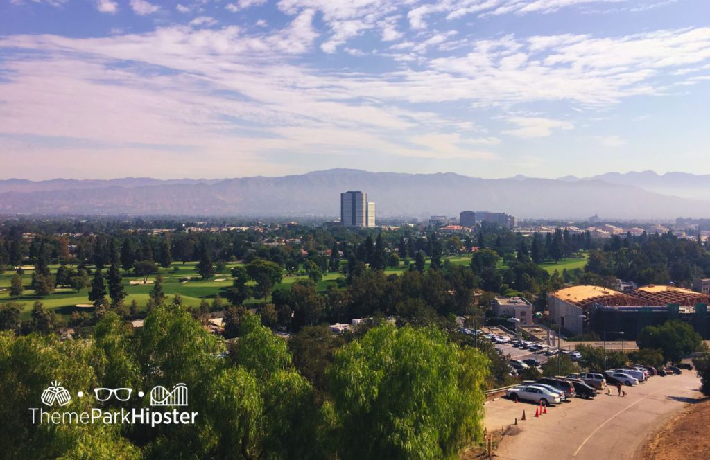 City View from Universal Studios Hollywood California. Keep reading to find out more about a 7 day California road trip itinerary. 