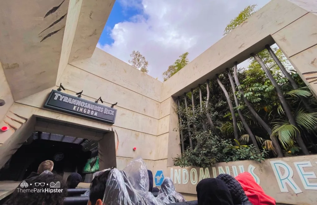 Universal Studios Hollywood Jurassic World Ride tyrannosaurus kingdom