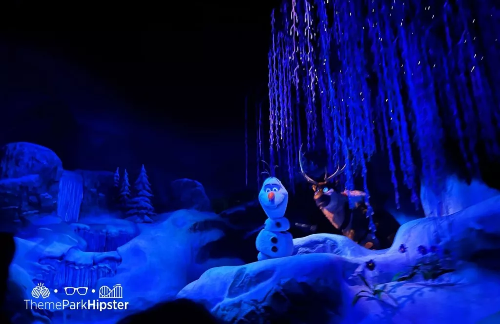 2024 Frozen Ever After Ride at Disney's Epcot with Olaf