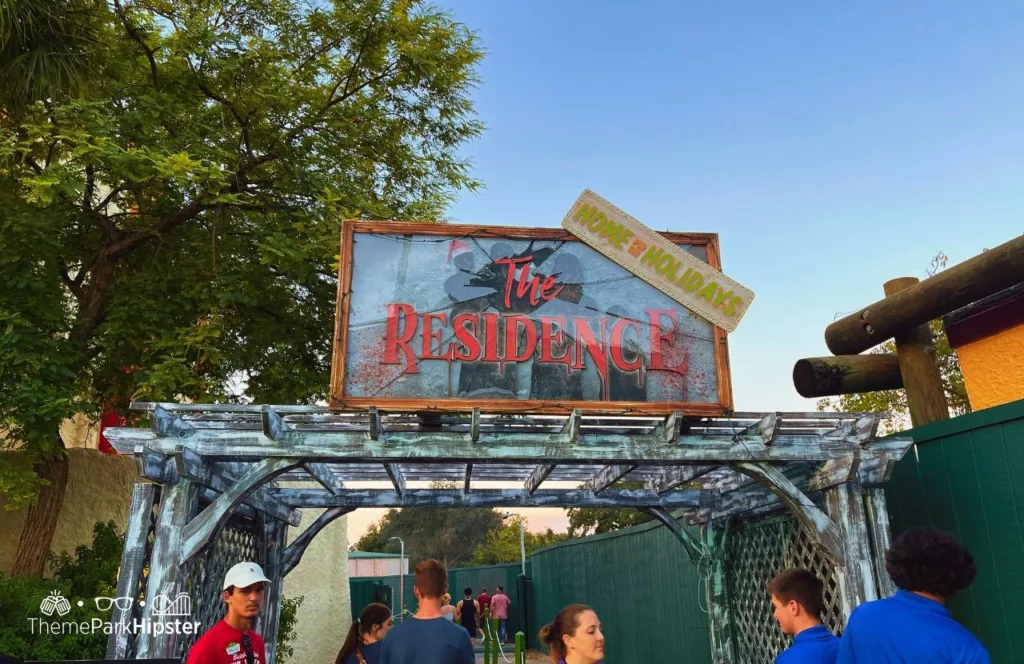 Howl O Scream at Busch Gardens Tampa Bay The Residence Haunted House Maze