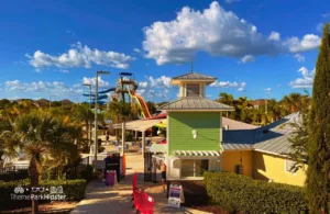 Waterpark at Encore Resort Review. One of the best vacation home rentals and resort with a water park near Disney World (3)