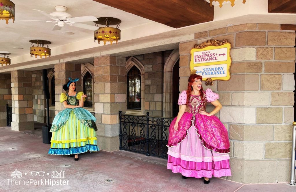 Disney Magic Kingdom Park Cinderella Evil Step Sisters Character Meet and Greet in Fantasyland. Keep reading for the full guide to where to meet Disney World characters.