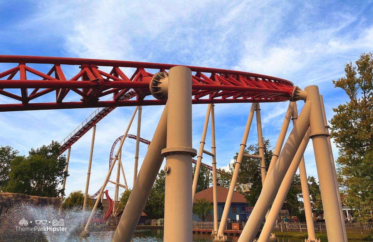 Cedar Point Amusement Park Ohio Frontier Town Maverick Roller Coaster