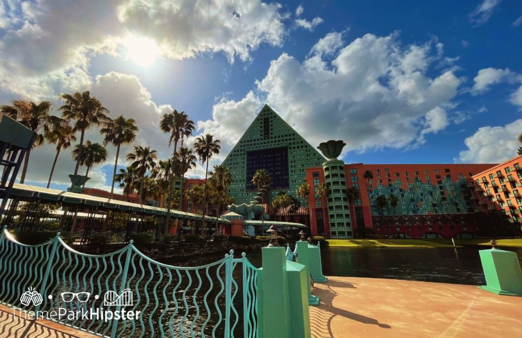 Swan and Dolphin Resort Hotel at Walt Disney World. One of the best Disney World Resorts for solo travelers.