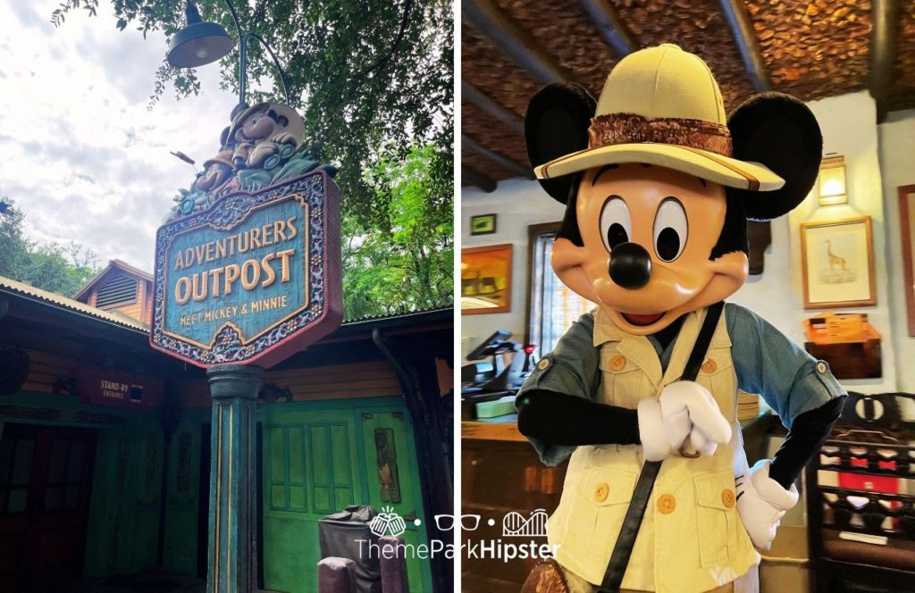 Adventurers Outpost Character Meet and Greet with Mickey Mouse Disney Animal Kingdom Theme Park. Keep reading to find out what is the best theme park in Orlando.