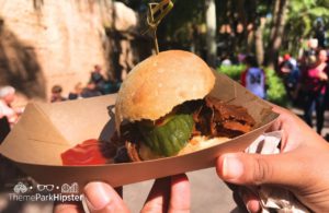 Beef Slider Burger Snack Food Disney Animal Kingdom Theme Park