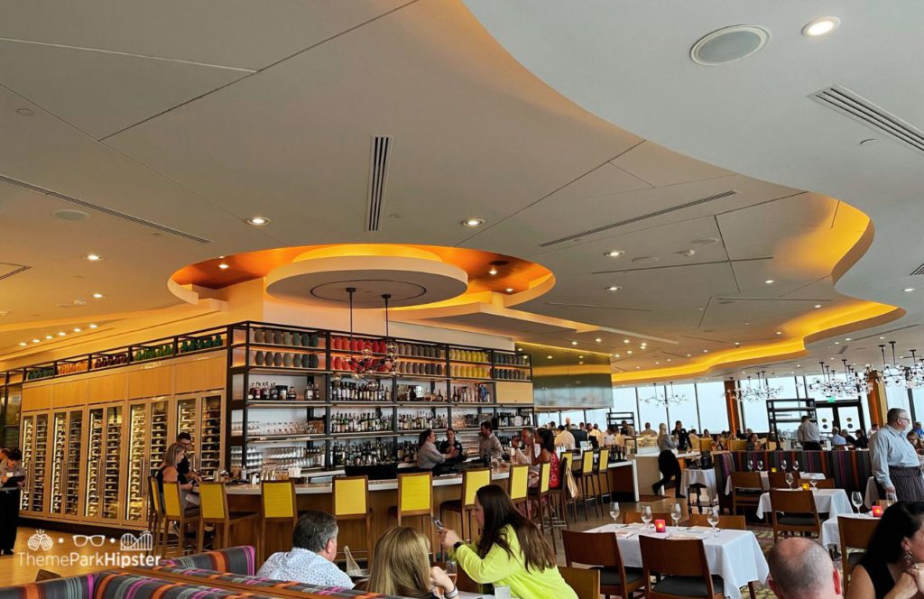 California Grill Restaurant at Disney World's Contemporary Resort. Keep reading to get the ultimate guide on the best monorail resorts at Disney World.