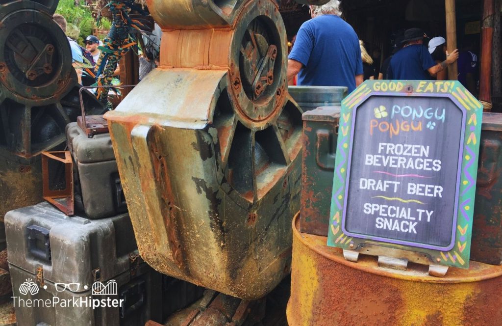 Pandora World of Avatar on a Cloudy Rainy Day Pongu Pongu Menu Disney Animal Kingdom Theme Park. Keep reading to find out more about the best kept secrets of Pandora The World of Avatar at Disney’s Animal Kingdom.