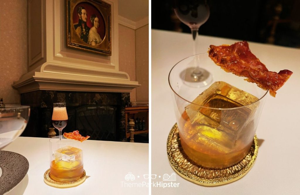 Bacon Old Fashion Victoria and Alberts Restaurant at Disney's Grand Floridian Resort