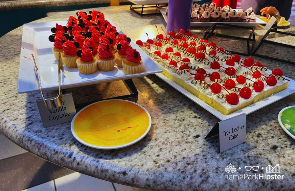 Buffet Food Cupcakes Chef Mickey's Restaurant at Disney's Contemporary Resort. Keep reading to get the ultimate guide on the best monorail resorts at Disney World.