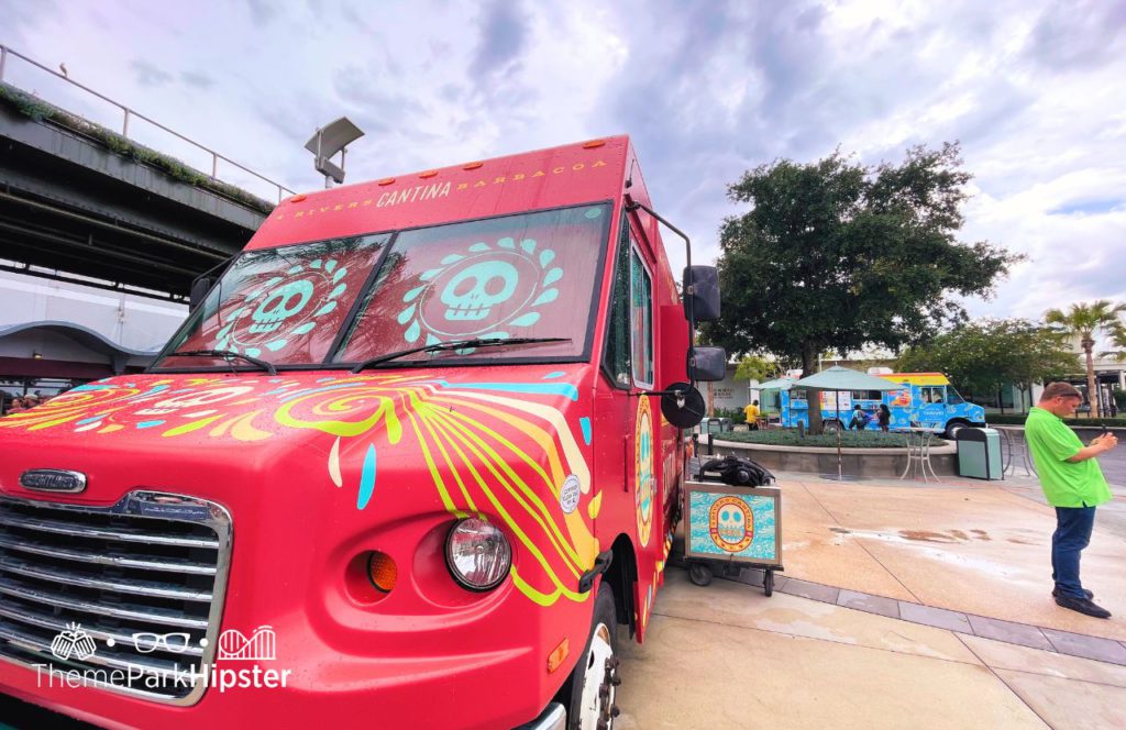 Disney Springs Food Trucks 4Rivers Cantina Barbacoa. Keep reading to learn more about the Disney Springs food trucks.