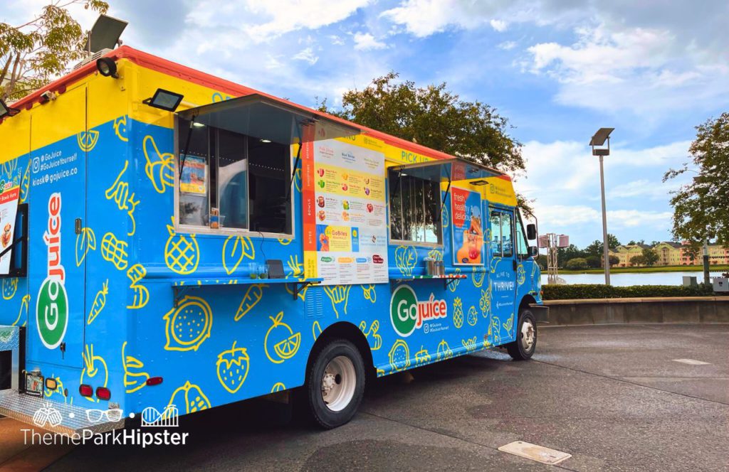 Disney Springs Food Trucks Go Juice. Keep reading to find out all you need to know about the Disney Springs food trucks.