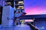 Disney's Contemporary Resort Monorail at Sunset. Guide to the Disney World Monorail Resorts.