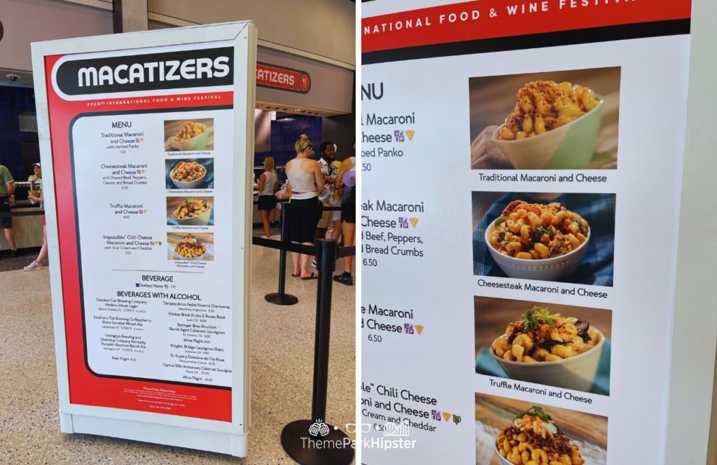 2024 Epcot Food and Wine Festival Macatizers Menu