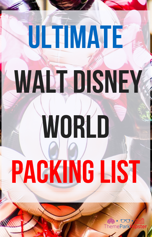 Disney World Packing List