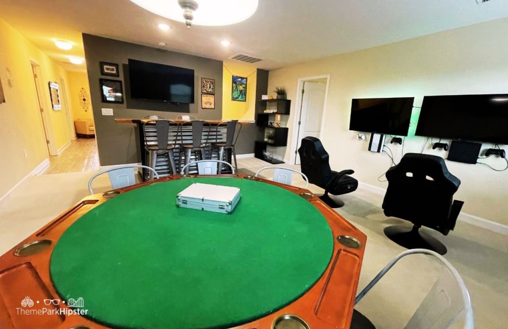 Gaming Room Championsgate Vacation Home Resort Rental near Disney World