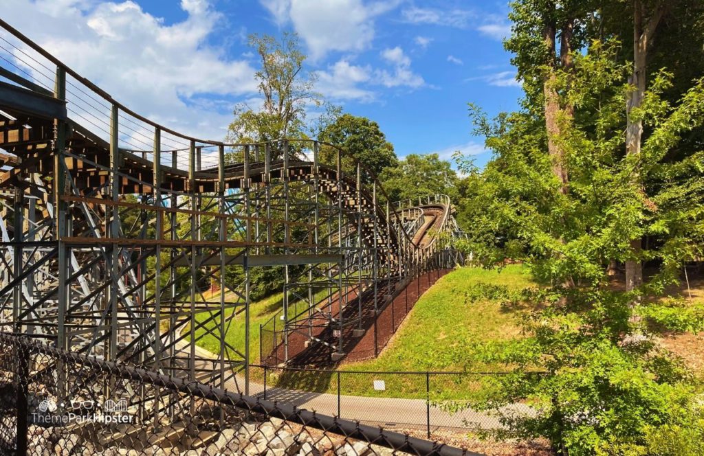 Invadr Roller Coaster at Busch Gardens Williamsburg, Virginia. Keep reading to learn more about the Busch Gardens Williamsburg VIP Tour.