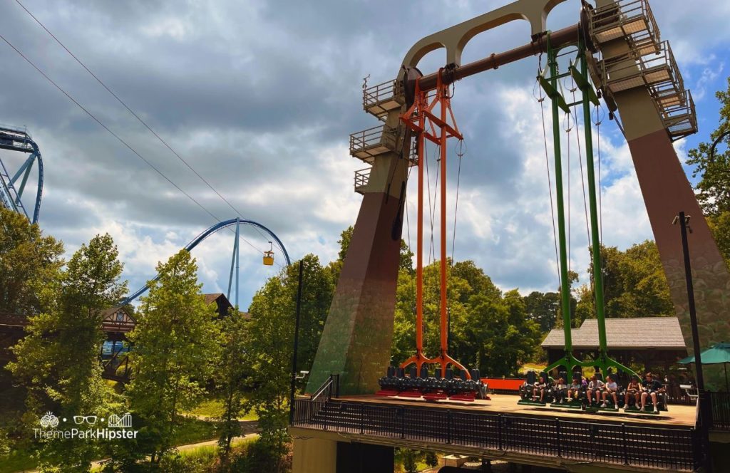 Ireland Area Finnegan's Flyer at Busch Gardens Williamsburg, Virginia. Keep reading to find out all you need to know about the quick queue at Busch Gardens Williamsburg.