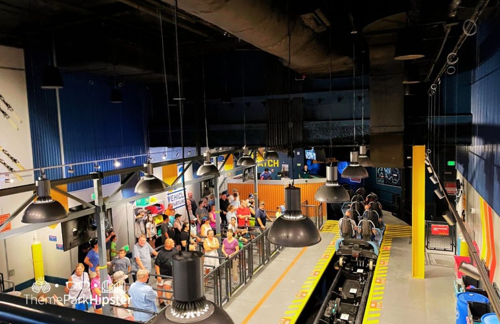 SeaWorld Orlando Penguin Trek Roller Coaster Loading Station