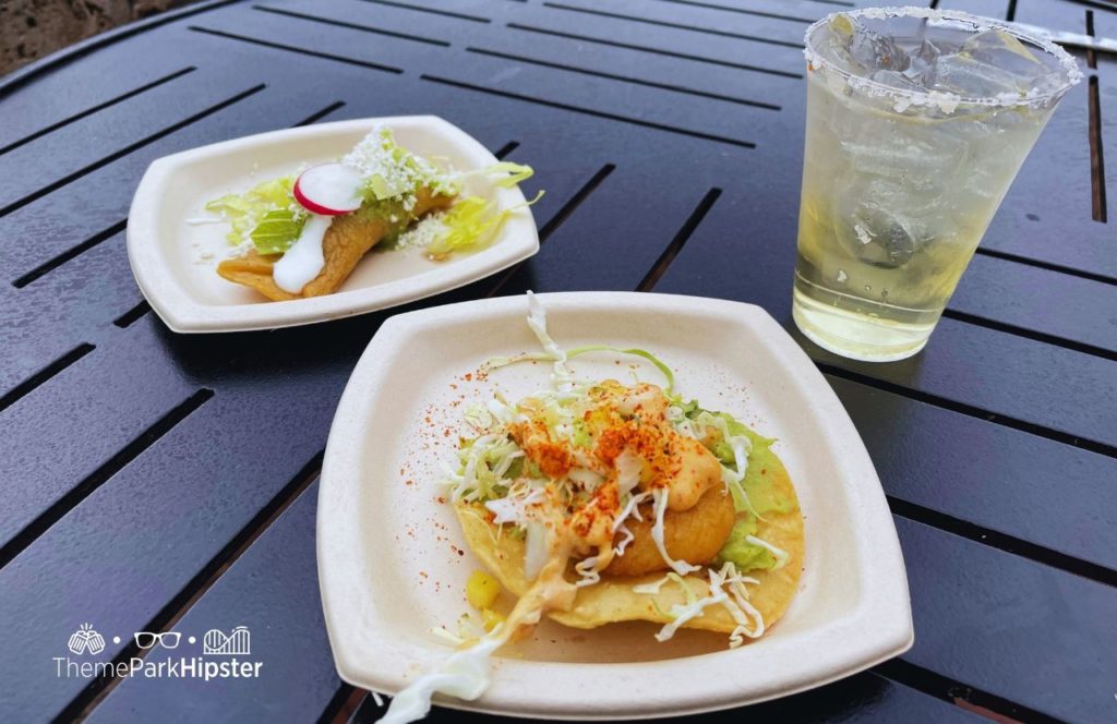 Mexico Pavilion Margarita and Shrimp Tostada 2025 Epcot International Food and Wine Festival