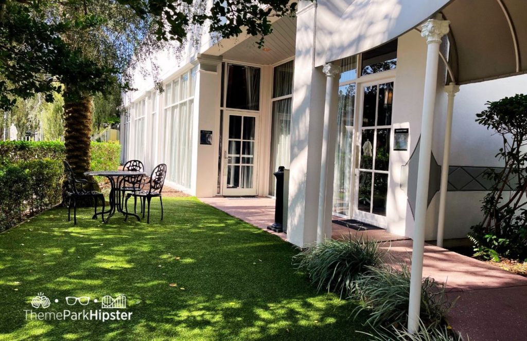 Outdoor Seating Area Castle Hotel Orlando Marriott. Keep reading to for the full guide to the Castle Hotel in Orlando.