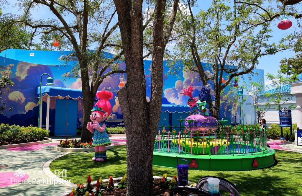 Poppy's Playground and Trolls Character DreamWorks Land at Universal Studios Orlando Florida. Keep reading to learn all you need to know about Universal Studios Florida Dreamworks Land.