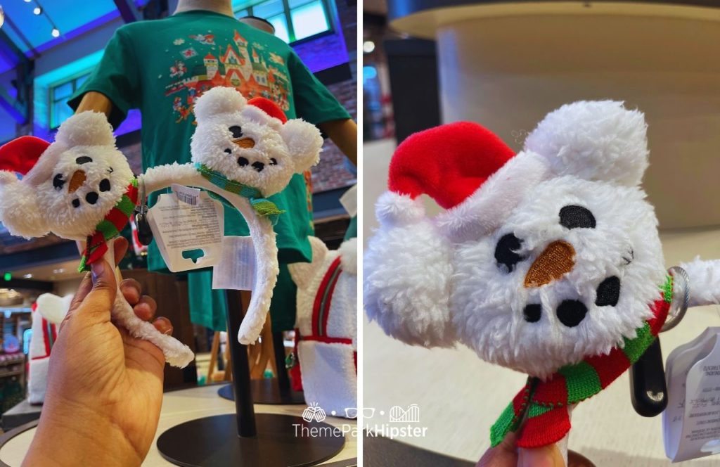 Snowman Holiday Mickey Ears 2024 Disney Christmas Merchandise