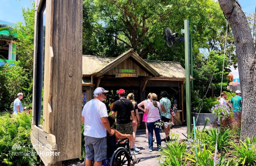 Swamp Snacks Food at DreamWorks Land at Universal Studios Orlando Florida. Keep reading to learn all you need to know about Universal Studios Florida Dreamworks Land.