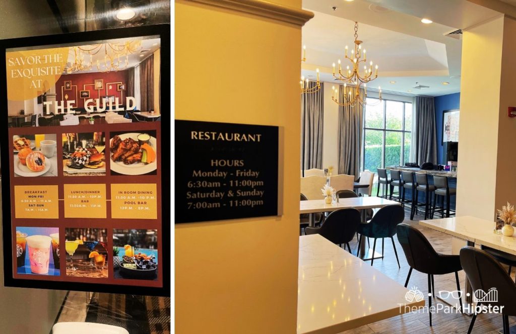 The Guild Restaurant in Castle Hotel Orlando Marriott. Keep reading to discover more about Castle Hotel Orlando Marriott.