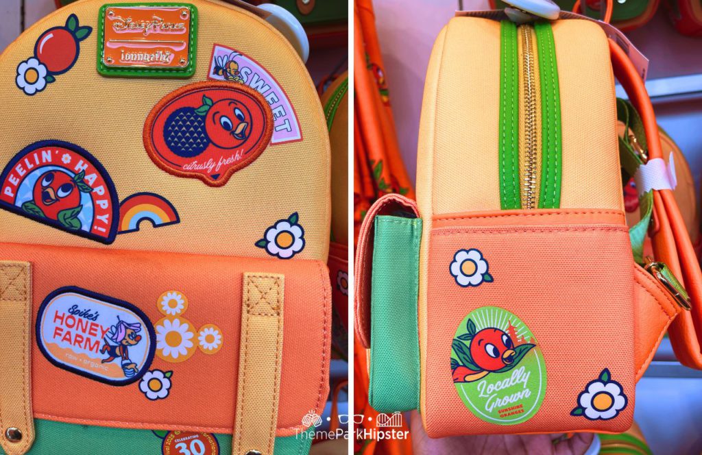 2025 Epcot Flower and Garden Festival Orange Bird loungefly bag